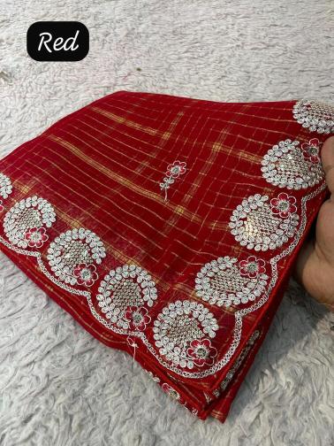 Vinayak soft pure vari check surat saree shops  - wholesale export